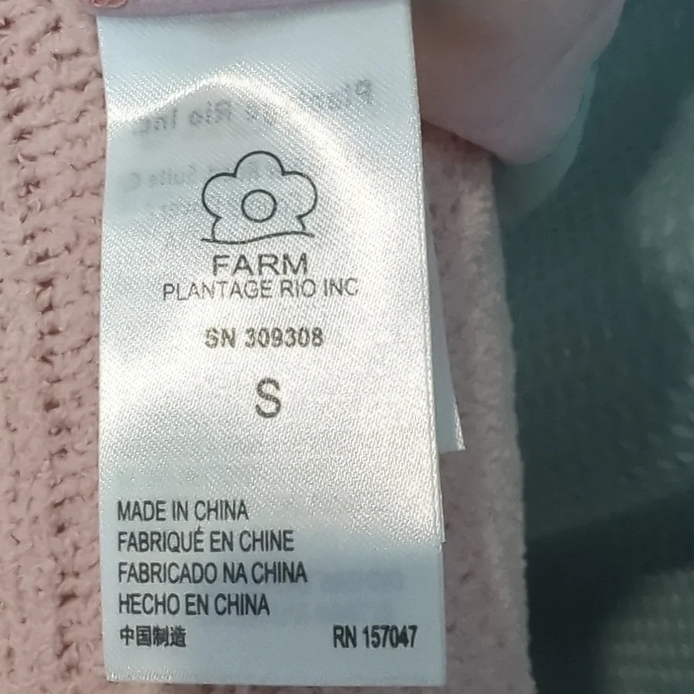 EUC Sz S FARM Rio maxi dress with belt - Picture 6 of 10